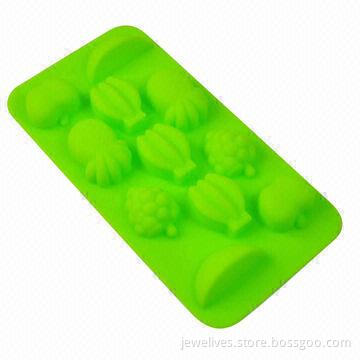 11 cavity fruit silicone chocolate molds